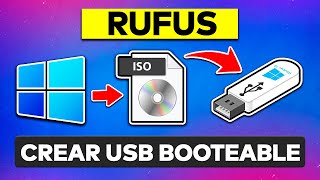 Como Usar Rufus 2024  Hacer una USB Booteable Windows 1087 y Prevenir Errores ✅ [upl. by Ahsile]