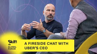 Uber CEO Dara Khosrowshahi at Skift Global Forum 2023 [upl. by Karie]