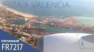 RyanAir Ibiza  Valencia [upl. by Abie187]