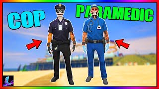 UPDATED How To Get Every Paramedic  COP Outfit Glitch In GTA 5 Online 167 [upl. by Notwal980]