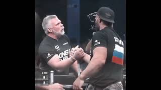 DENIS CYPLENKOV VS JOHN BRZENK NOW AND THEN 🔥 armwrestler sports shorts armwresling edit [upl. by Nodla212]