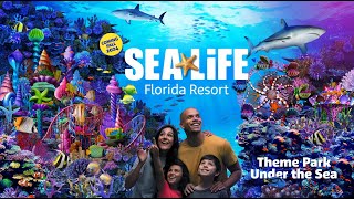 LEGOLAND Floridas Newest Attractions Unveiled for 2024 Sea Life and Ferrari Build and Race [upl. by Bolt]