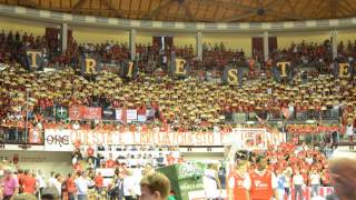 La coreografia della Curva Nord Trieste in G5 di semifinale [upl. by Cheri]