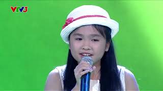 Mẹ Yêu Con  Nguyễn Thiện Nhân  The Voice Kids VietNam 2014  Vòng Giấu Mặt [upl. by Eilrak]