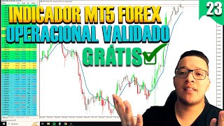 INDICADOR MT5 GRÁTIS PARA OPERAÇÕES MANUAIS FOREX  MELHOR INDICADOR 2024  METATRADER 5 [upl. by Albemarle]