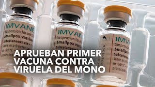 OMS aprueba la primer vacuna contra la viruela del mono [upl. by Kreis]