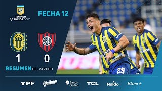 TorneoSocios  Fecha 12  resumen de Rosario Central  San Lorenzo [upl. by Trocki]