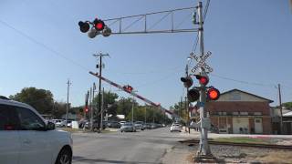 Railroad Crossing  Main St Cibolo TX [upl. by Arianne]