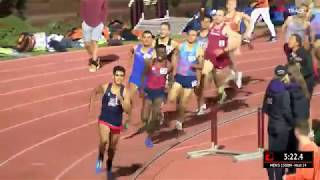 Carlos Villarreal Drops Huge Kick To Win 1500m  Four Frosh 341 Or Faster [upl. by Irec685]