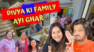 Shaadi ke baad Divya ke ghar wale aaye hamare ghar pjdivyakishaadi pjdivya dailyvlog [upl. by Conney]