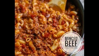 MINCED BEEF MACARONI [upl. by Viv536]