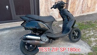 zip sp 180cc gilardoni wheelie [upl. by Haldis]