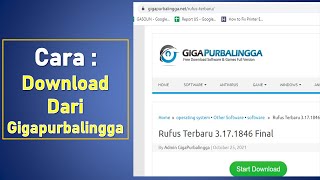 Cara Download Dari Gigapurbalingga [upl. by Yasmar258]