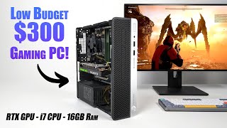 Build Your Own Ultra Affordable Sff Gaming Pc For Less Than 300 [upl. by Barbette]