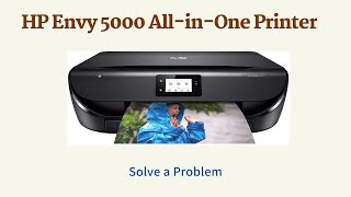 Solving various Problems in HP Envy 5000 AllinOne Printer [upl. by Atiuqrahc]