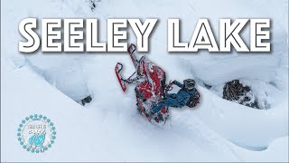 DEEPEST Snow of the Season  A week in Seeley Lake Montana [upl. by Yenffad]