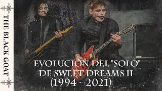 Evolución del quotsoloquot de SWEET DREAMS II Marilyn Manson 1994  2022 [upl. by Aivon170]