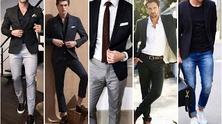 MOST Stylish Black Blazer Outfits For Men 2024  BEST Black Blazer Outfit Ideas  Just Mens Fashion [upl. by Woodrow510]