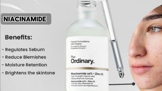 The ordinary niacinamide serum  how to use  benefits and effective niacinamide review [upl. by Enelkcaj]