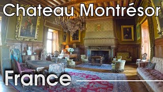 Chateau de Montrésor France  Virtual Walk in 4K [upl. by Eraste]