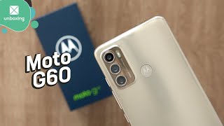 Motorola Moto G60  Unboxing en español [upl. by Willyt]