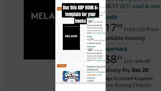 Use these CANVA templates to make A content to sell more KDP books on amazon acontent [upl. by Suixela]