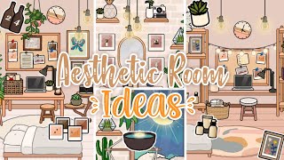 3 Aesthetic Bedroom Ideas🌿  Toca Life World [upl. by Lana]