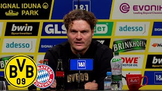 „Das war heute eine verdiente Niederlage“  PK mit Terzic amp Tuchel  BVB – Bayern München 04 [upl. by Alios]