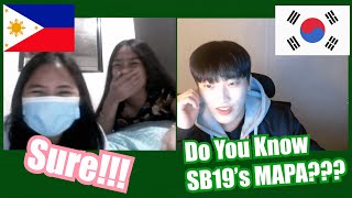 The reaction when Korean sing SB19s MAPA to Filipinos [upl. by Absalom]