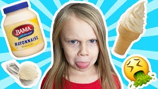 MAYONNAISE ICE CREAM JOKE ON DAUGHTER reaction [upl. by Eneleahcim]