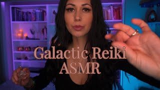 Galactic Reiki ASMR A new chapter awaits Crown Crystal Chakra alignment  Light language [upl. by Ilrebmyk144]