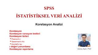 Korelasyon Analizi [upl. by Sidra]