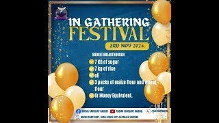 INGATHERING FESTIVAL  WITH PROPHET JOHN SAIDIMU amp APOSTLE CATHERINE [upl. by Artus]