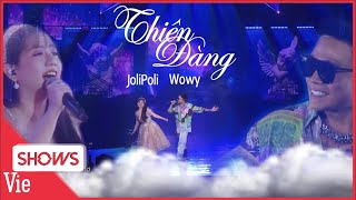 WOWY live  THIÊN ĐÀNG ft JOLIPOLI  RAP VIỆT ALLSTAR CONCERT 2021 [upl. by Hseham]