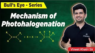 Mechanism of Photohalogenation  Hydrocarbon Class 11  IIT JEENEET Chemistry  ATP STAR KOTA [upl. by Arayk703]