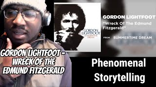 Gordon Lightfoot  Wreck Of The Edmund Fitzgerald  Reaction  FIRST TIME HEARING [upl. by Allene]