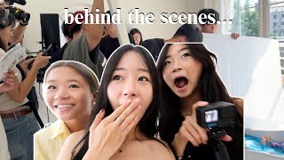 WE WORKED AS A STAFF MEMBER FOR A KPOP MUSIC VIDEO [upl. by Edwina]