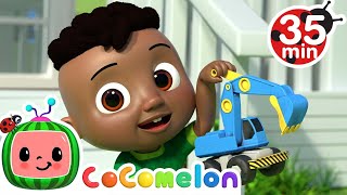 Excavator Song Vehicle Songs For Kids  More Nursery Rhymes amp Kids Songs  CoComelon [upl. by Yoo463]