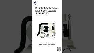 EGR Valve amp Cooler Delete Kit 20102021 Cummins 25003500 67L [upl. by Eikcor]