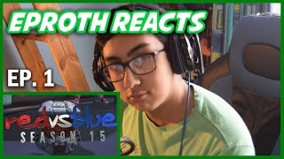 Red vs Blue Season 15 Episode 1 Prologue  Reaction [upl. by Mara]