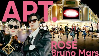 KPOP IN PUBLIC ROSÉ amp Bruno Mars  APT Dance Choreography and Cover by BLACKSI from Vietnam [upl. by Esetal155]