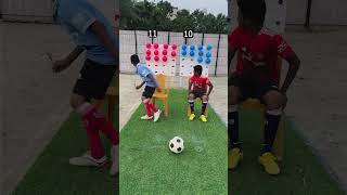 Who will win football skill on chair [upl. by Uyerta]