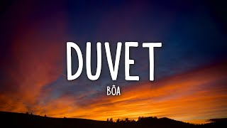 Bôa  Duvet Lyrics [upl. by Landbert]