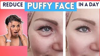 5 AntiAge Tips to REDUCE PUFFY FACE Face Exercises and Home Remedies [upl. by Xenos]