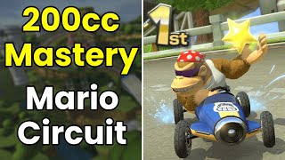 How to Master 200cc Mario Circuit  Mario Kart 8 Deluxe [upl. by Xylon195]