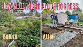 NEW ALLOTMENT PLOT PROGRESS  EMMAS ALLOTMENT DIARIES [upl. by Akselaw]