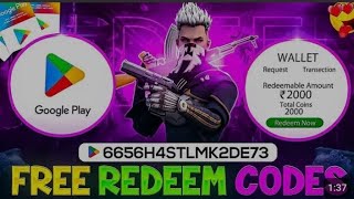 Redeem code in play store free redeem code play store 100 working free 2000 redeem code play store [upl. by Naffets]