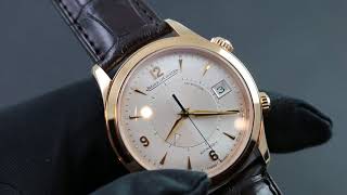 JaegerLeCoultre Master Memovox 1412530 Showcase Review [upl. by Anrahs]