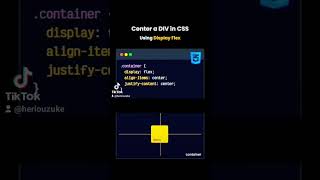 center DIV in CSS Using Display Flex  CSS Tutorial [upl. by Yearwood]