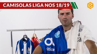 Camisolas FC PORTO e BENFICA 20182019 [upl. by Sseb499]